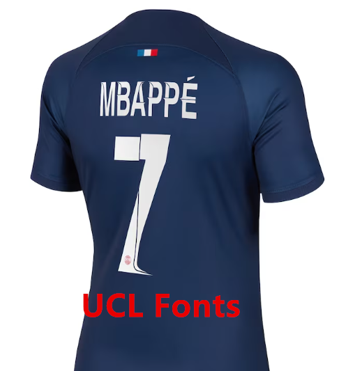 23-24 PSG Home Fans Soccer Jersey