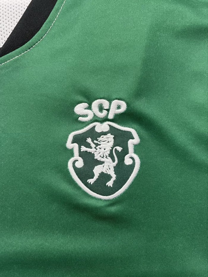25-26 Sporting Lisbon White Green Fans Soccer Jersey*空白版