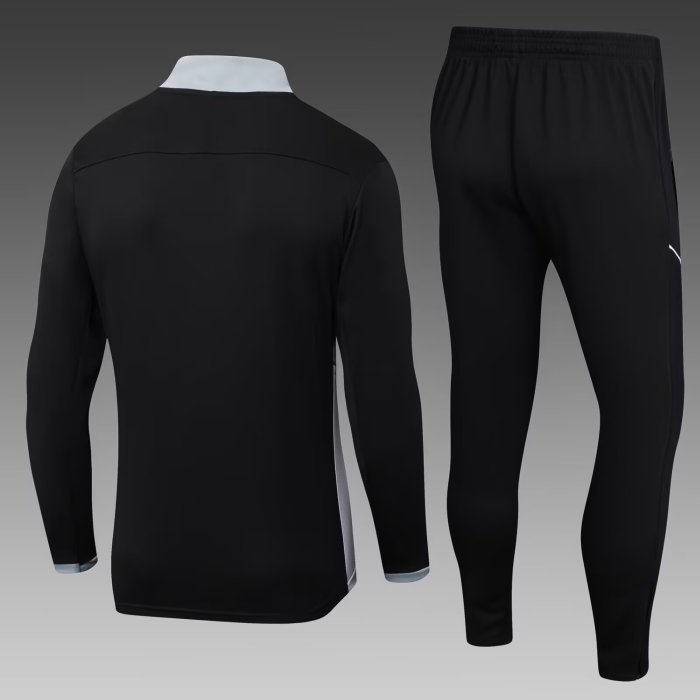 2025 NK Black Half Pull Tracksuit 