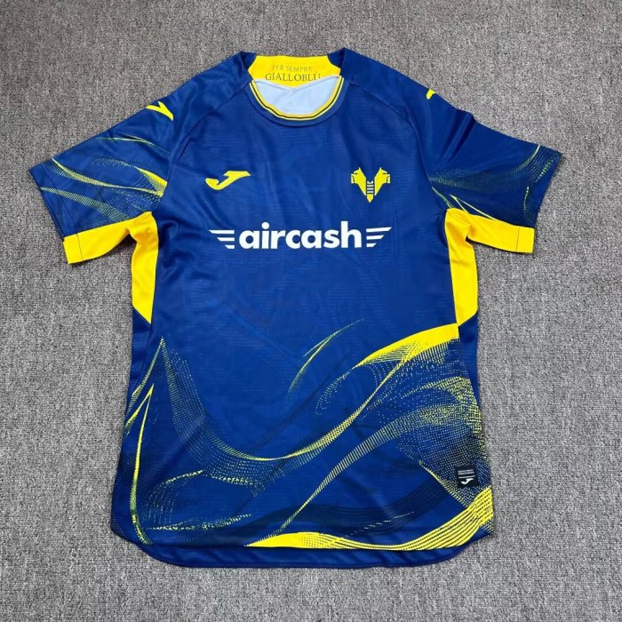 25-26 Hellas Verona Home Fans Soccer Jersey