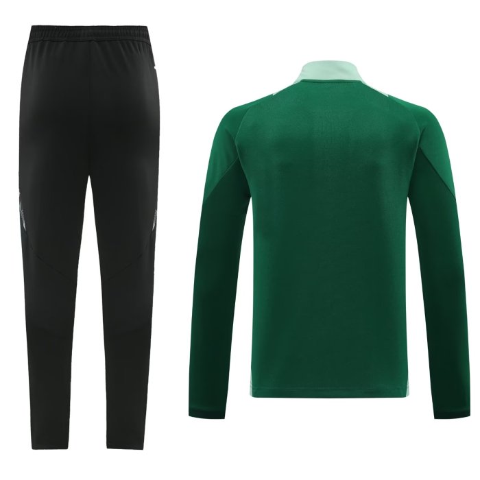 2024 AD Green Half Pull Tracksuit