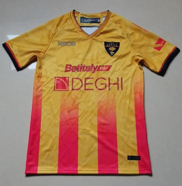 25-26 Lecce Home Fans Soccer Jersey