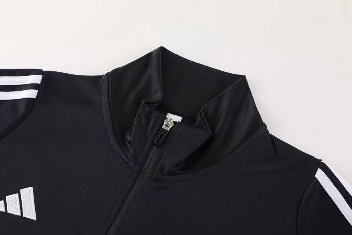 2024 AD Black Jacket Tracksuit