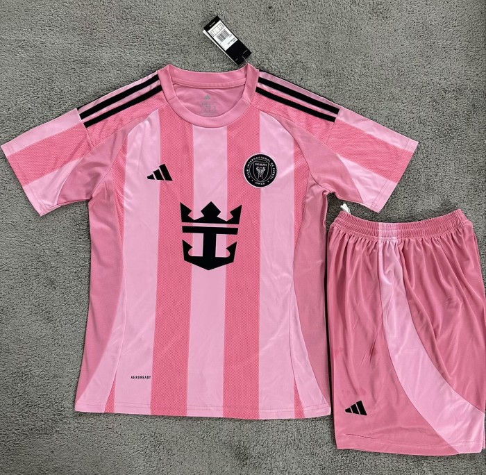 25-26 Inter Miami Home Fans  Adult Suit 成人套装