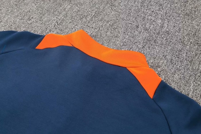 24-25 Man Utd High Quality Half Pull Tracksuit