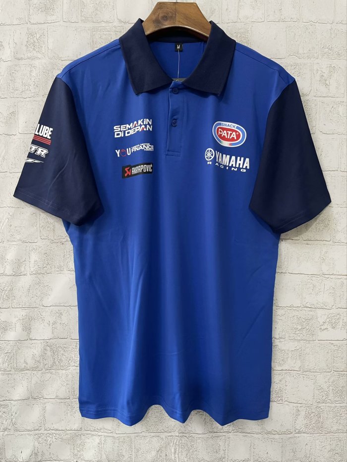 2025 F1 YAMAHA New Pattern Short Sleeve Racing Suit