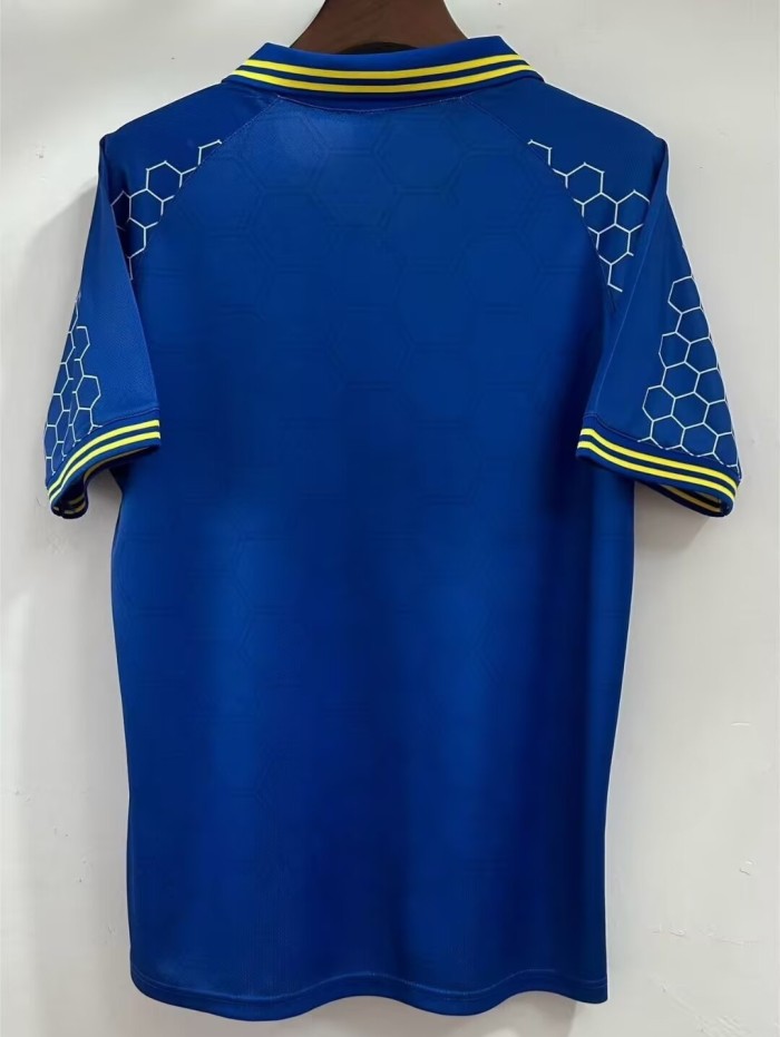 1998 Ukraine Away Retro Soccer Jersey