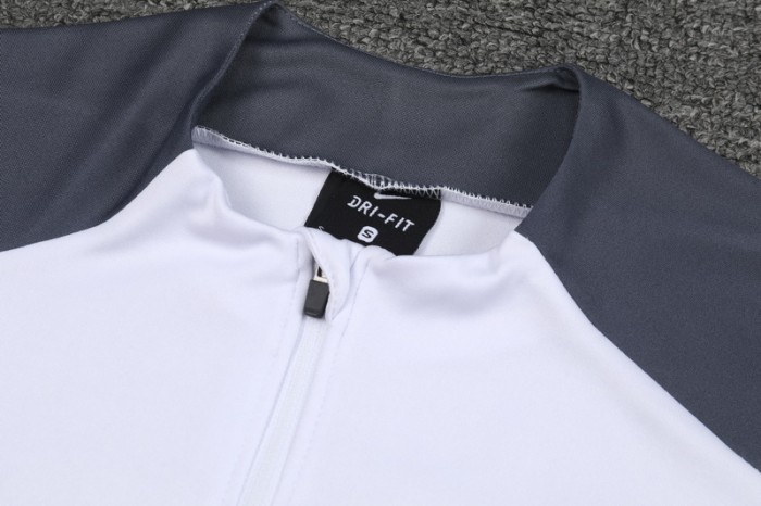 2024 NK White Half Pull Tracksuit 