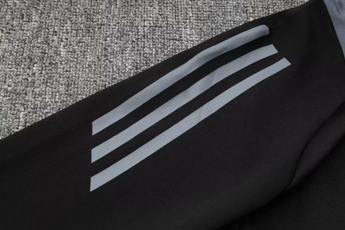 2024 AD Black Jacket Tracksuit