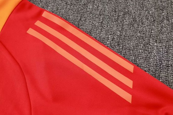 2024 AD Red Half Pull Tracksuit