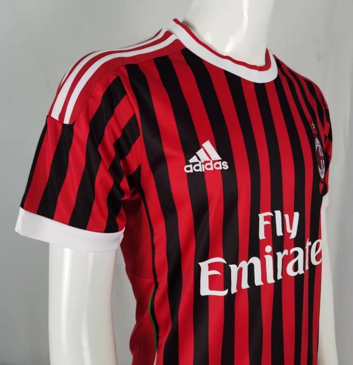 2011-2012 ACM Home Retro Soccer Jersey