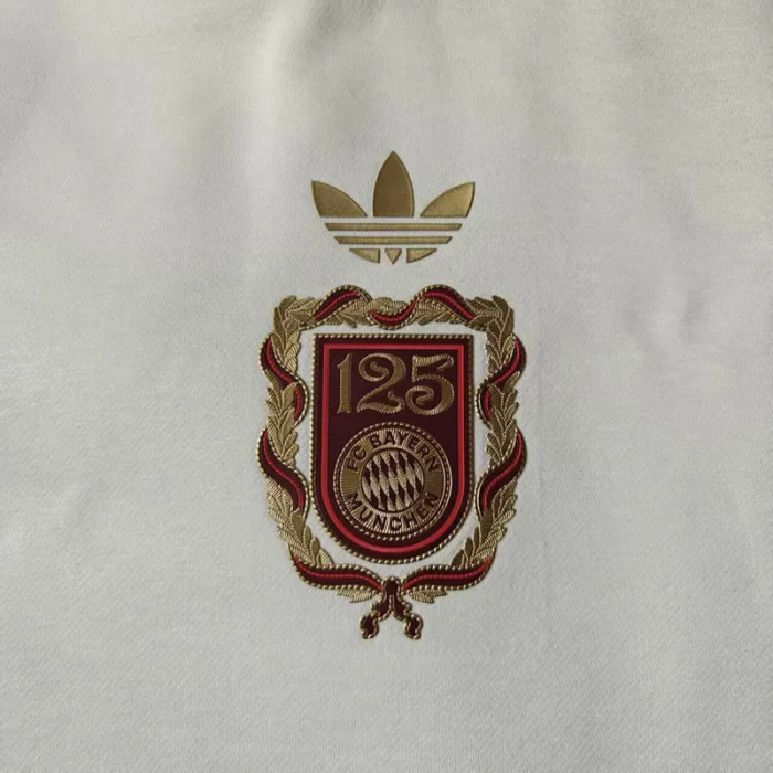25-26 Bayern 125th Anniversary White Hoody (加绒)