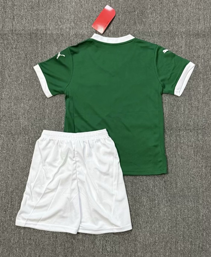 25-26 Palmeiras Home Kids Soccer Jersey