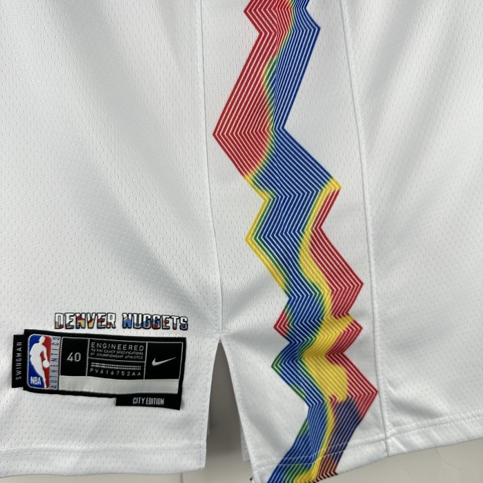 24-25 Nuggets GORDON #32 White City Edition Top Quality Hot Pressing NBA Jersey