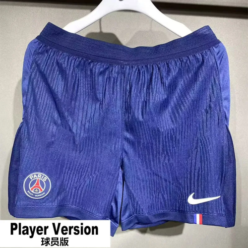 25-26 PSG Home Player Version Shorts Pants 1:1 Thai Quality (球员短裤)