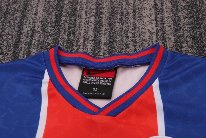 1995-1996 PSG Home Retro Kids Soccer Jersey
