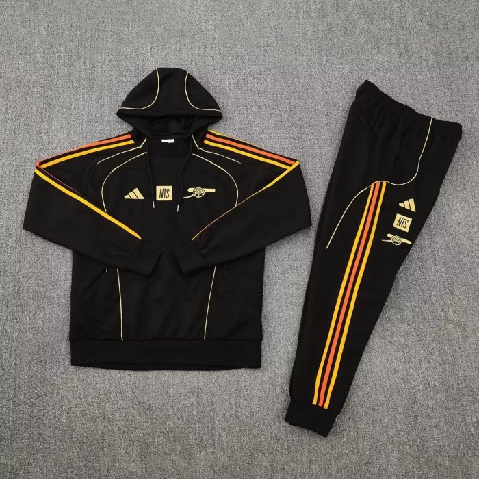 25-26 ARS Black Hoodie Tracksuit (卫衣套装)