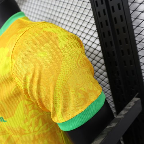 25-26 Brazil Yellow Special Edition Player Version Soccer Jersey