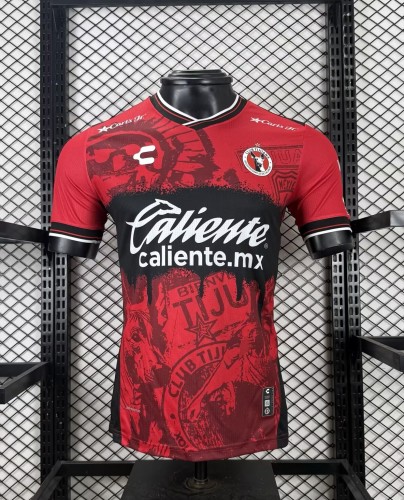 25-26 Tijuana Home Player Version Soccer Jersey