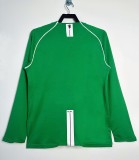 2007-2008 Man Utd Green Goalkeeper Long Sleeve Retro Soccer Jersey