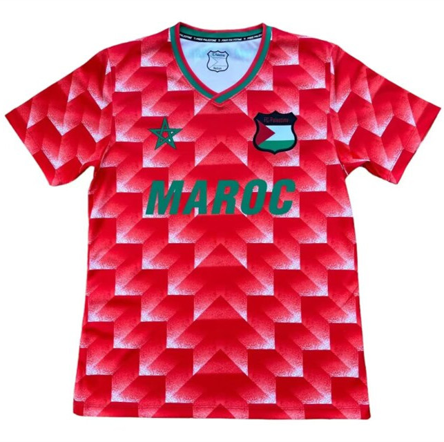 2024 Palestine Fans Version Soccer Jersey