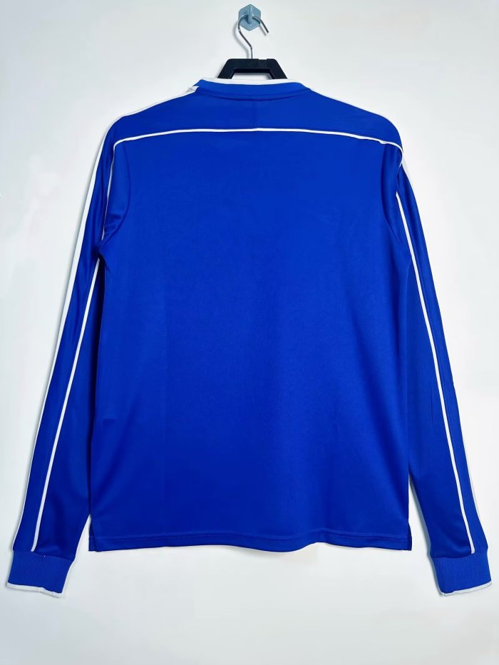 1998 Brazil Away Long sleeves Retro Soccer Jersey 