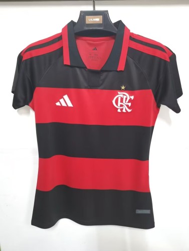 2026 Flamengo Home Women Fans Soccer Jersey (女)