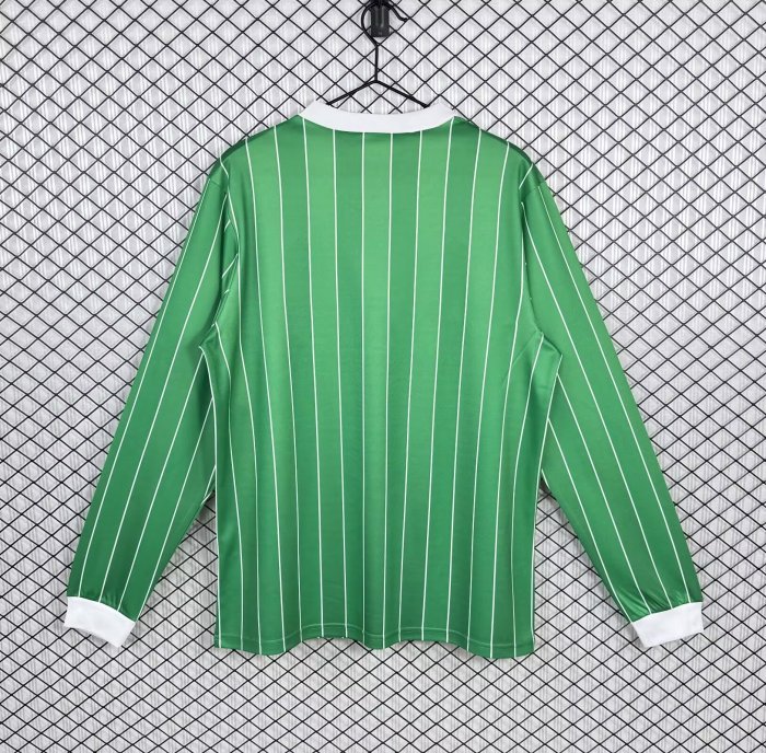 1988-1989 Werder Bremen Away Long Sleeve Retro Soccer Jersey