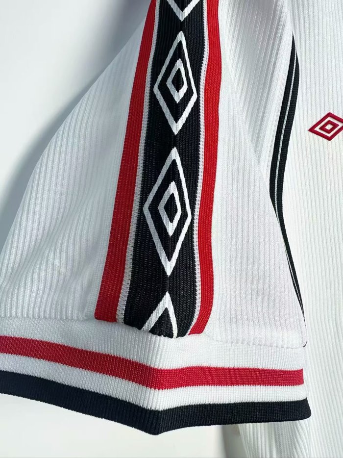 1998 Man Utd Commemorative edition Retro Soccer Jersey