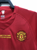 2007-2008 Man Utd Home UCL Edition Retro Soccer Jersey