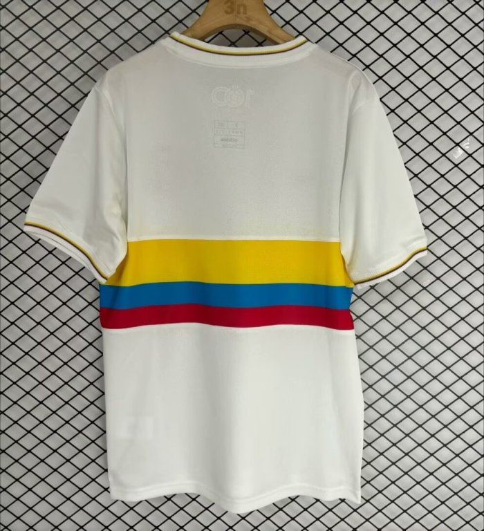 2024 Colombia 100th Anniversary Commemorative Edition Fans Soccer Jersey