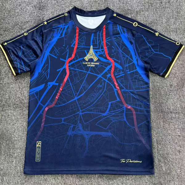 2025 PSG Royal blue Champion Training shirts