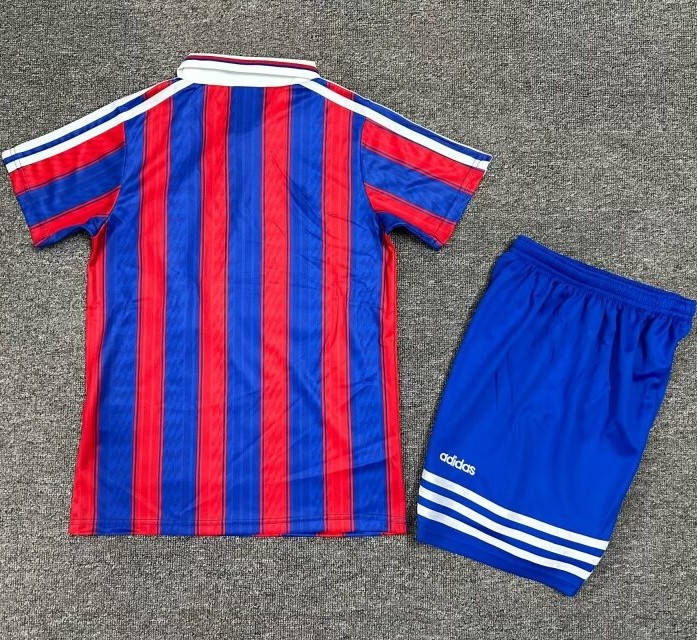 1995-1997 Bayern Home Retro Kids Soccer Jersey