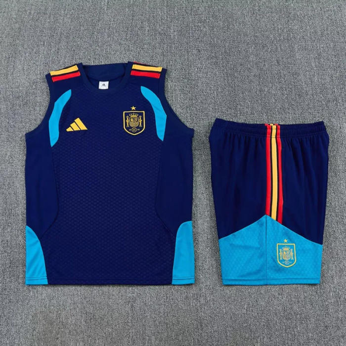 26-27 Spain High quality Tank Top And Shorts Suit