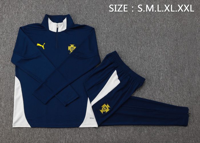 24-25 Portugal High Quality Half Pull Tracksuit