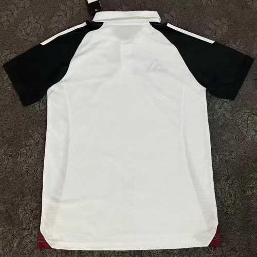 25-26 Man Utd White Polo Short Sleeve