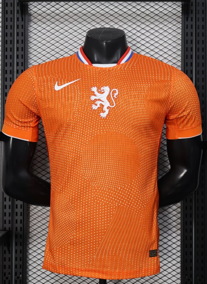 25-26 NetherIands Home Player Version Soccer Jersey