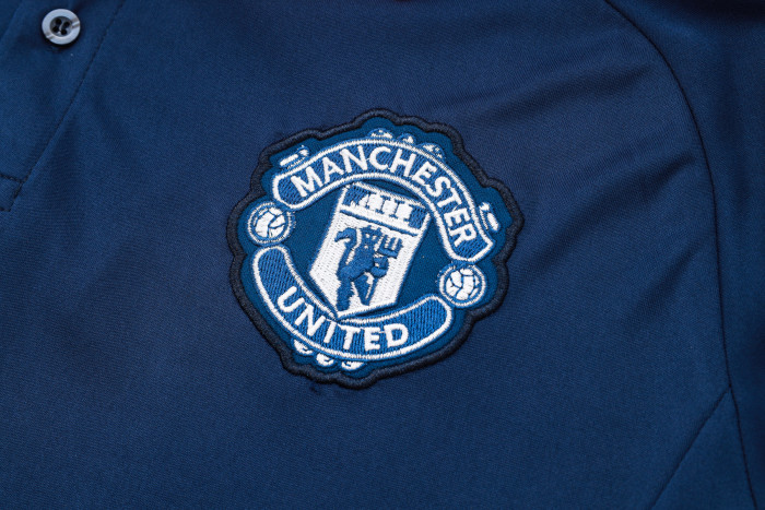 24-25 Man Utd High Quality Polo Tracksuit