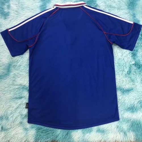 2000-2001 Lyon Away Blue Retro Soccer Jersey