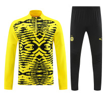 24-25 Dortmund High Quality Half Pull Tracksuit