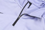 2024 NK Purple Half Pull Tracksuit 