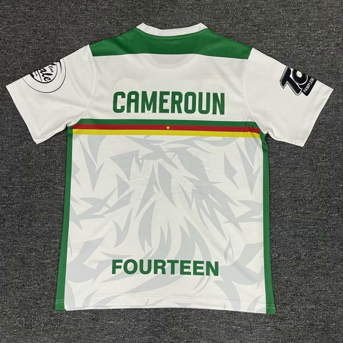 25-26 Cameroon White Training shirts