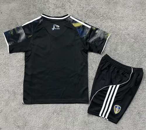 25-26 Leeds United Third Kids Soccer Jersey 1:1 Thai Quality*空白版