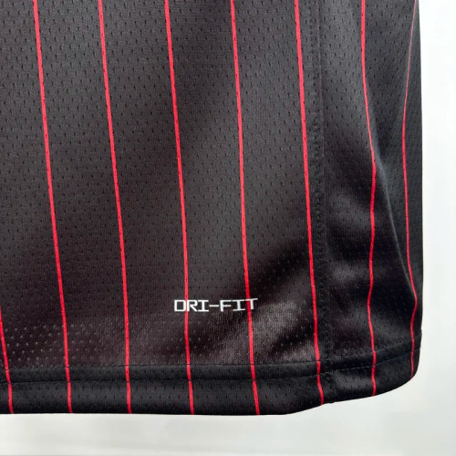 25-26 BULLS JORDAN #23 Black Top Quality Hot Pressing NBA Jersey (Trapeze Edition) 飞人版