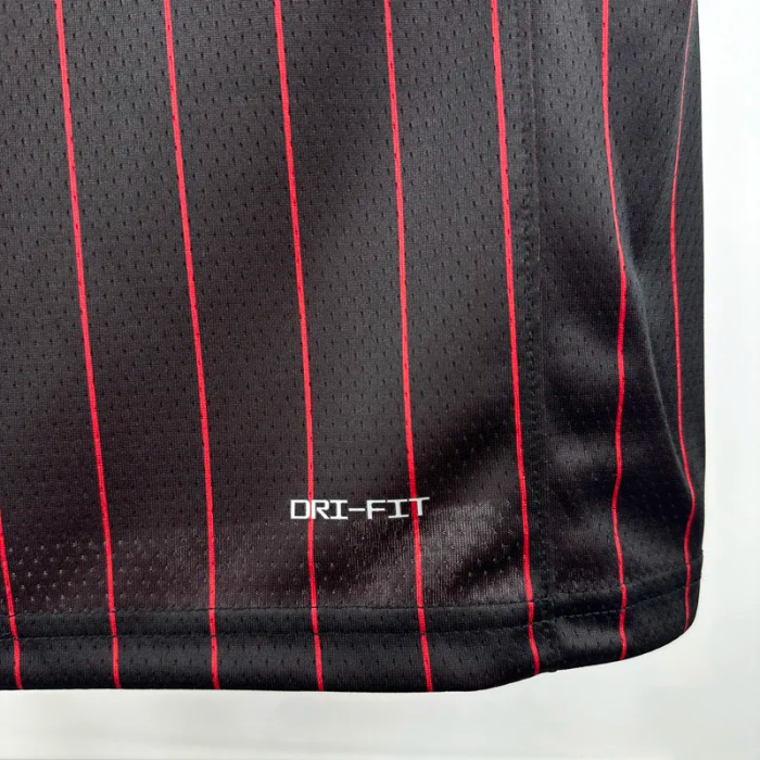 25-26 BULLS DEROZAN #11 Black Top Quality Hot Pressing NBA Jersey (Trapeze Edition) 飞人版