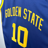 22-23 WARRIORS BUTLERIII #10 Blue Top Quality Hot Pressing NBA Jersey (Trapeze Edition) 飞人版