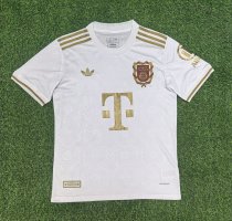 25-26 Bayern White 125th Anniversary Fans Version Soccer Jersey