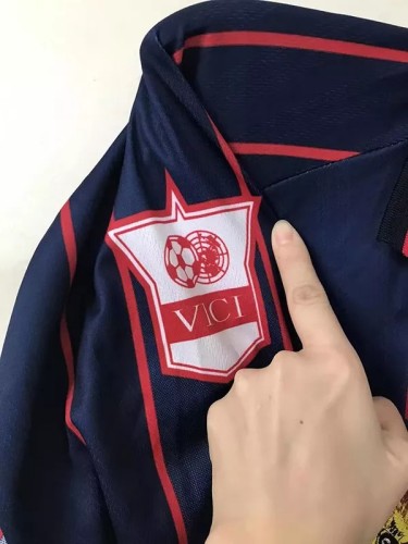 1999 West Ham Iron Maiden Long Sleeve Retro Soccer Jersey