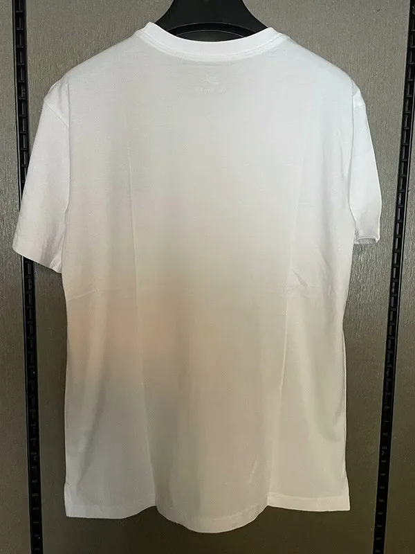 25-26 BAR White High Quality Casual T-Shirt