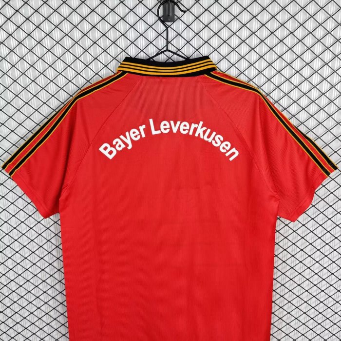 1999-2000 LeverKusen Home Retro Soccer Jersey
